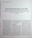 Vorschauseite 1: Neue Herausforderungen, neue Wege