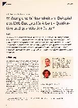 Vorschauseite 1: Wirkung und Wirksamkeit am Beispiel des LWL-Budgets für Arbeit - Qualitative und quantitative Daten.