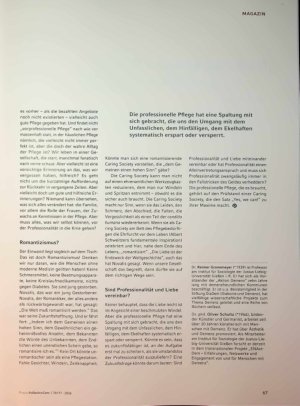 Vorschauseite 2: Ist die Caring Society ein romantisches Projekt? Zwischen Professionalität und Liebe
