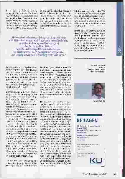 Vorschauseite 2: The next generation. Das DRG-System 2020 - eine persönliche Betrachtung