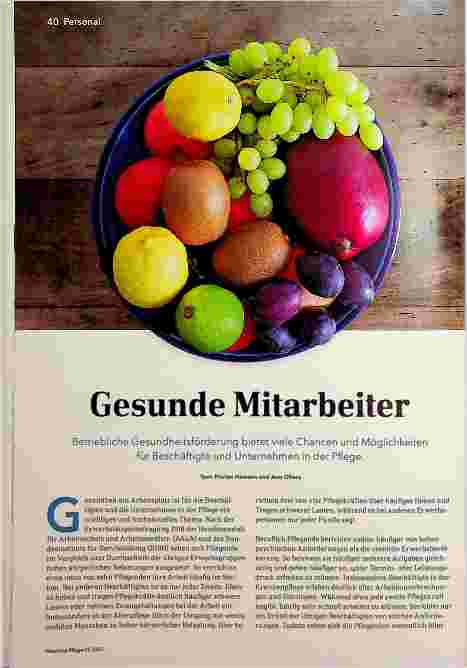 Vorschauseite 1: Gesunde Mitarbeiter