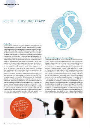 Vorschauseite 1: Recht- Kurz und Knapp
