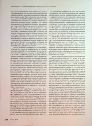 Vorschauseite 2: Ruhegehaltsaberkennung wegen Betätigung als Reichsbürger