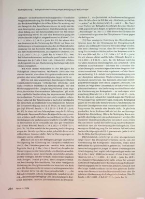 Vorschauseite 4: Ruhegehaltsaberkennung wegen Betätigung als Reichsbürger