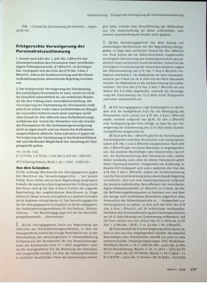 Vorschauseite 5: Ruhegehaltsaberkennung wegen Betätigung als Reichsbürger