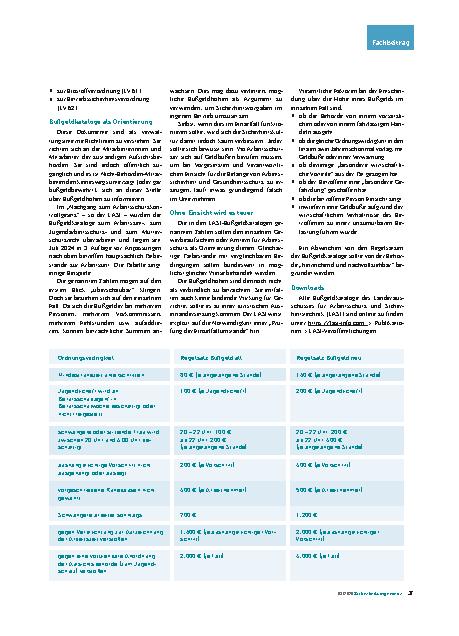Vorschauseite 2: Bußgeldhöhen verdoppelt Teure Verstöße gegen den Arbeitsschutz