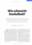 Vorschauseite 1: Wie schmeckt Dunkelheit?