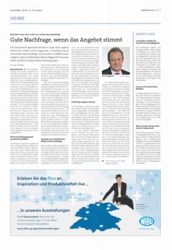 Vorschauseite 1: Gute Nachfrage, wenn das Angebot stimmt.