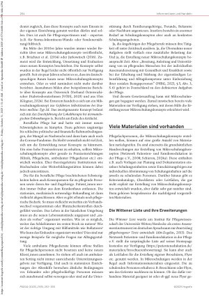 Vorschauseite 2: Pflegebezogene Mikroschulungen Konzept und Praxismaterialien zur handlungsorientierten Patientenedukation
