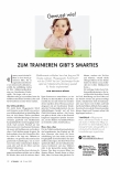 Vorschauseite 1: Zum Trainieren gibt es Smarties.