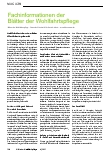 Vorschauseite 1: Fachinformationen der Blätter der Wohlfahrtspflege