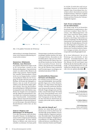 Vorschauseite 3: Zwischen Effizienzgewinn und Datenschutzsorgen Wo Krankenhäuser bei der KI-Nutzung wirklich stehen