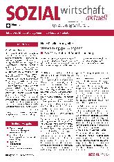 Vorschauseite 1: Sozialwirtschaft aktuell Heft 20-2021