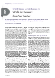Vorschauseite 1: Wahlleistungsvereinbarungen Wahlärzte und ihre Vertreter