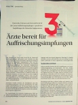 Vorschauseite 1: Ärzte bereit für Auffrischungsimpfungen
