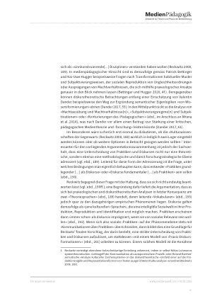 Vorschauseite 6: Zwischen Theorie und Praxis Diskursiv-praktische Leitlinien medienpädagogischen Handelns
