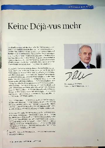 Vorschauseite 1: Keine Déjà-vus mehr