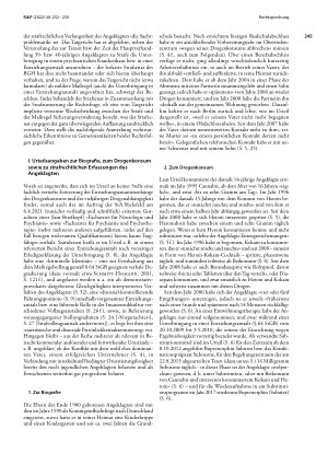 Vorschauseite 3: Unterbringung in der Sicherungsverwahrung; Berücksichtigungsfähigkeit im Rahmen der Strafzumessung