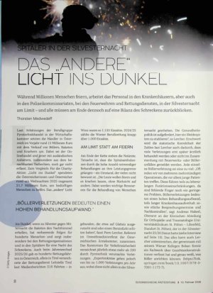 Vorschauseite 1: Das " andere " Licht ins Dunkel