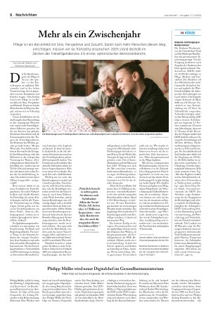 Vorschauseite 1: Mehr als ein Zwischenjahr