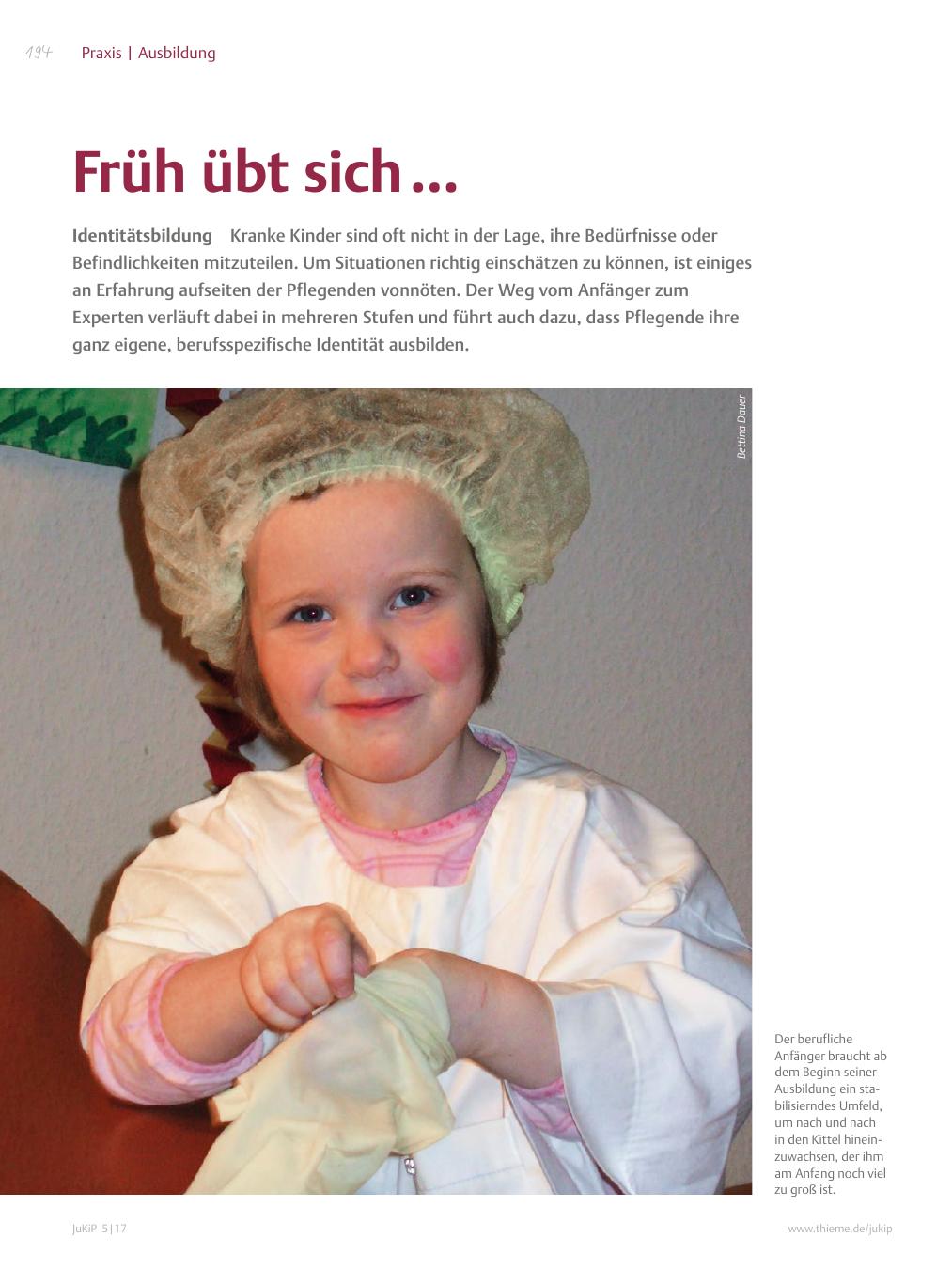 Vorschauseite 1: Früh übt sich? ?