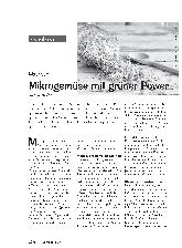 Vorschauseite 1: Microgreens Mikrogemüse mit grüner Power