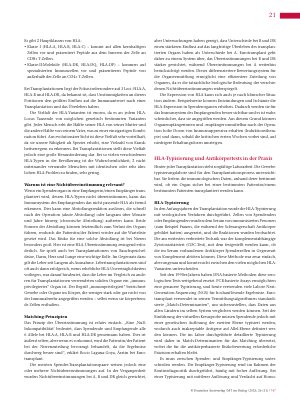 Vorschauseite 4: Vom Spender zum Empfänger: Organvermittlung und HLA-Kompatibilität verstehen
