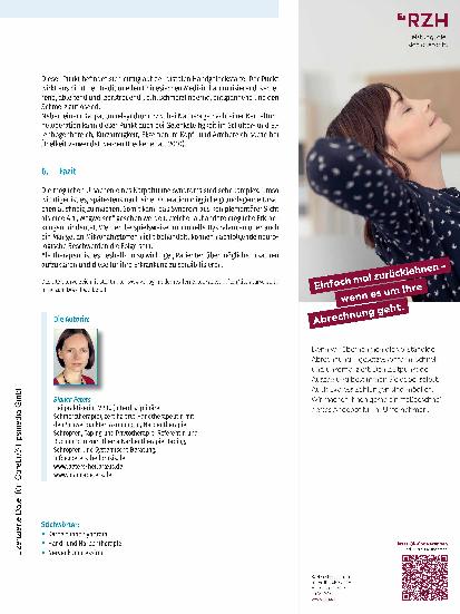 Vorschauseite 6: Karpaltunnelsyndrom und die gezielte Handund Narbentherapeutische Behandlung