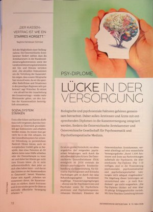Vorschauseite 3: Kassenmedizin Das enge Korsett
