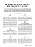 Vorschauseite 1: Mit Bewegung, Schlaf und Herz das Gedächtnis trainieren