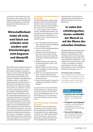 Vorschauseite 2: Unter Zeitdruck: Wie Sie als Pflegedienstleitung wirtscha! tlich gut entscheiden
