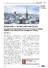 Vorschauseite 1: Swisscovery – Ein Jahr nach dem Go-Live