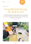 Vorschauseite 1: Gesundheitsförderung, die Spaß macht