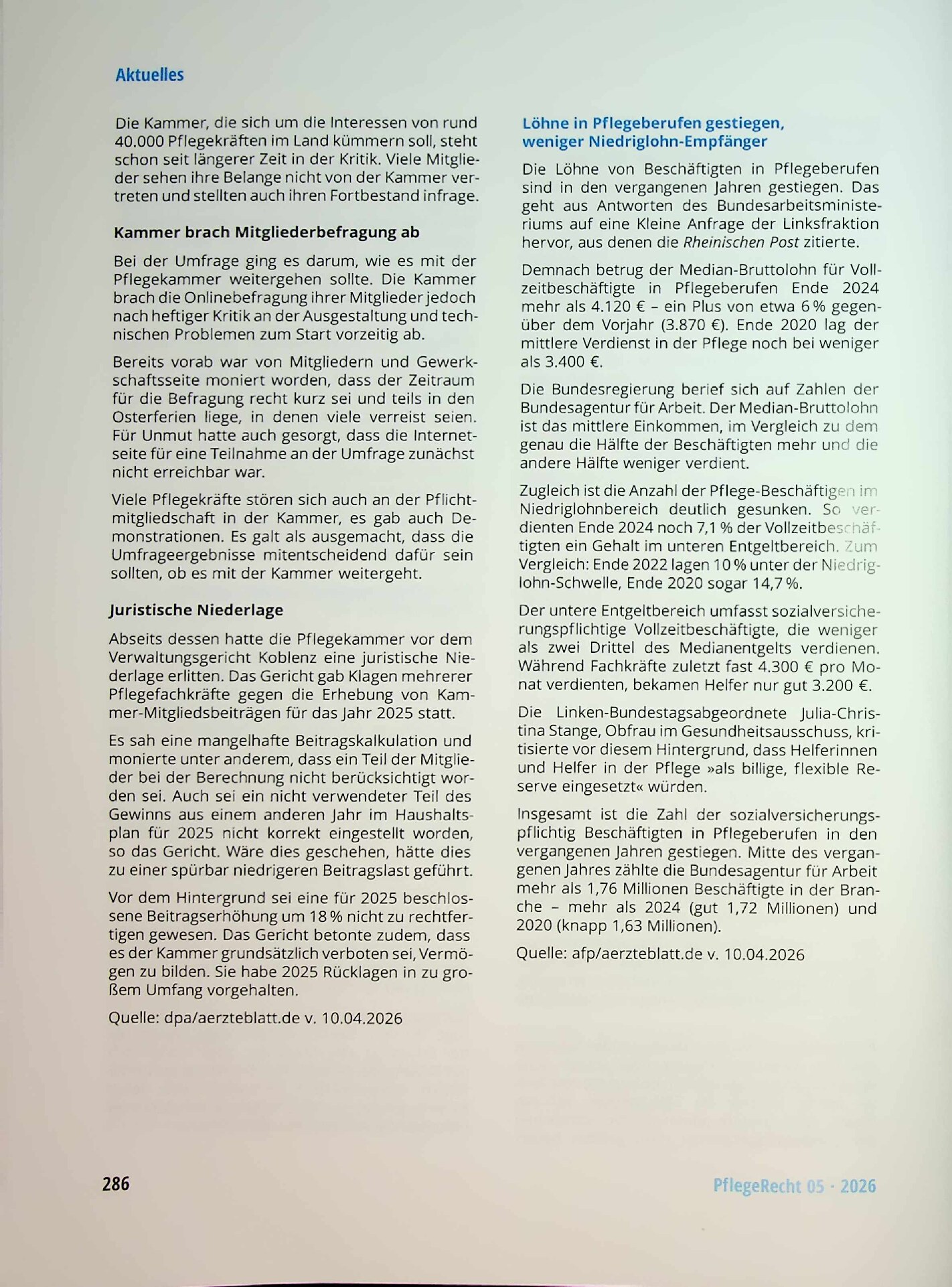 Vorschauseite 3: Aktuelles. Teilhabe bei Pflegebedarf