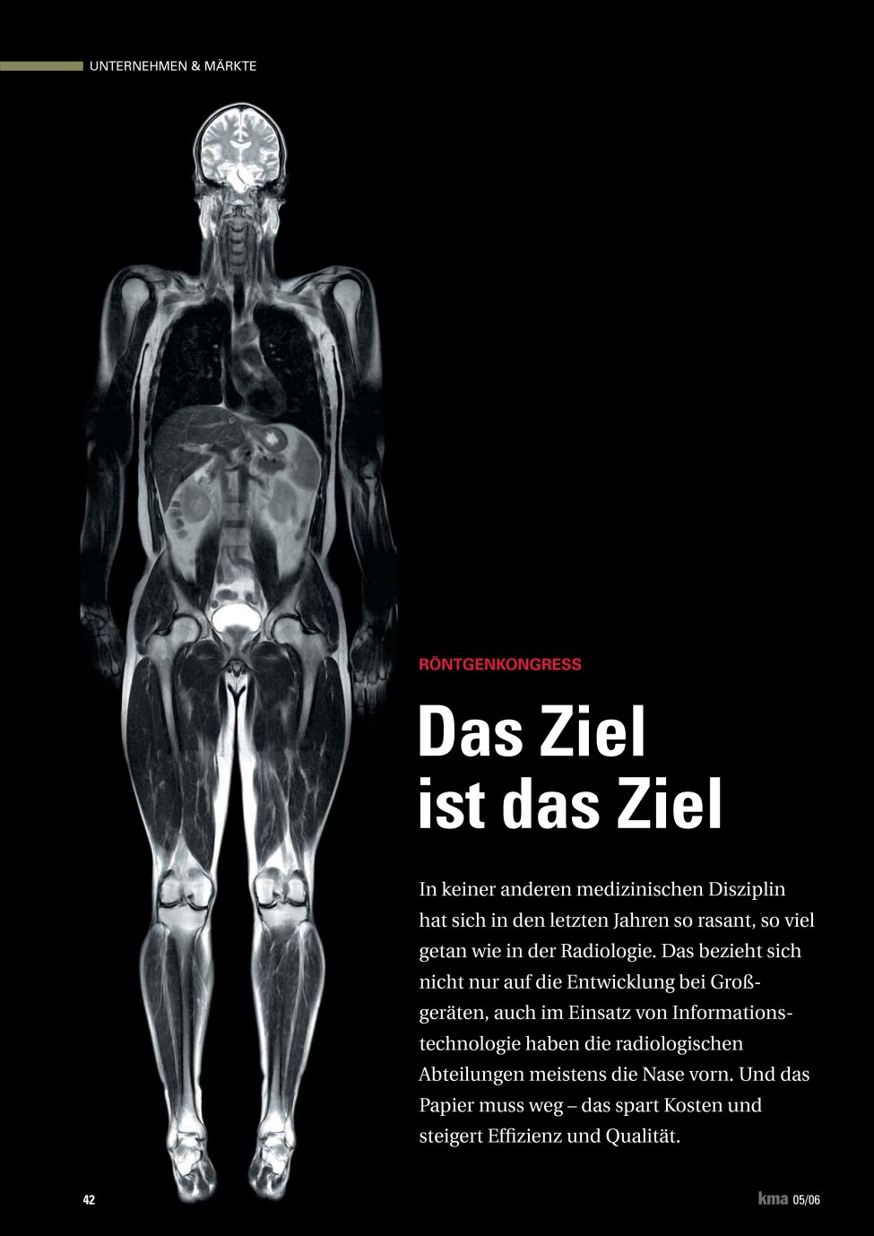 Vorschauseite 1: Das Ziel ist das Ziel