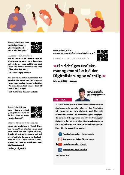 Vorschauseite 2: Stimmen aus dem Netz