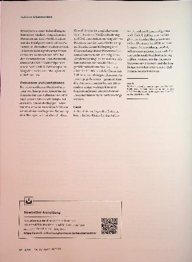 Vorschauseite 2: Sekundäre Primärmalignome nach CAR-T-Zelltherapie