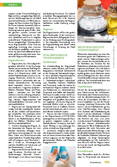 Vorschauseite 3: Volkskrankheit Migräne