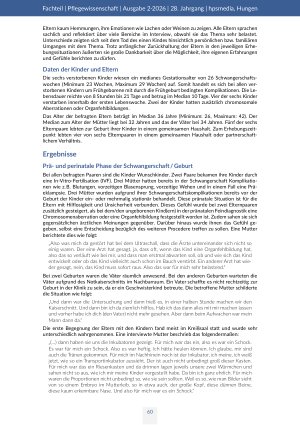 Vorschauseite 5: Freuen oder Trauern? Das Erleben der Trauerbegleitung auf der Neonatologischen Intensivstation aus Perspektive betroffener Zwillingseltern