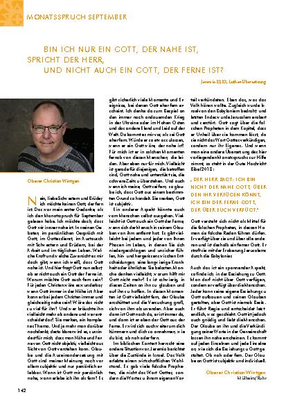 Vorschauseite 3: Die DiakonieSchwester 5-2024