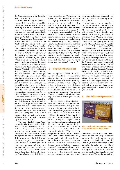 Vorschauseite 2: Selbstwert. Einfach. Stark. Den Selbstwert von Schüler:innen mit Hilfe des Selbstwert-Generators* sprachlich stärken.