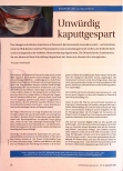Vorschauseite 1: Unwürdig kaputtgespart.