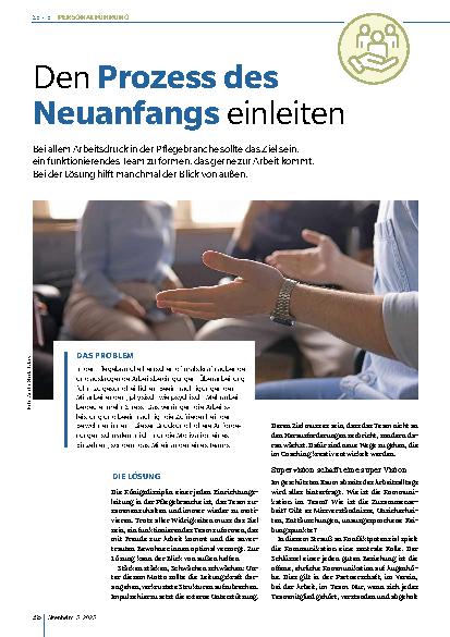 Vorschauseite 1: Den Prozess des Neuanfangs einleiten