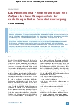 Vorschauseite 1: Das Patientenportal – ein Instrument und eine Aufgabe des Case Managements in der sektorübergreifenden Gesundheitsversorgung