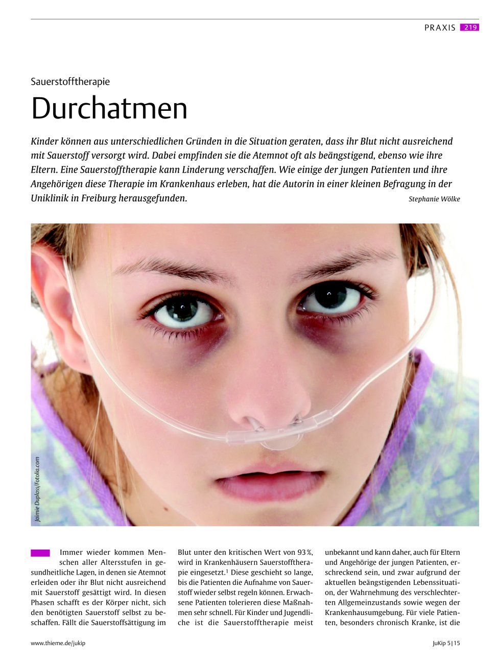 Vorschauseite 1: Durchatmen