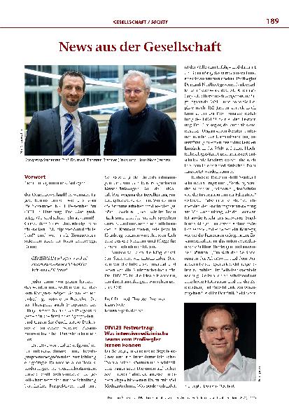 Vorschauseite 1: News aus der Gesellschaft