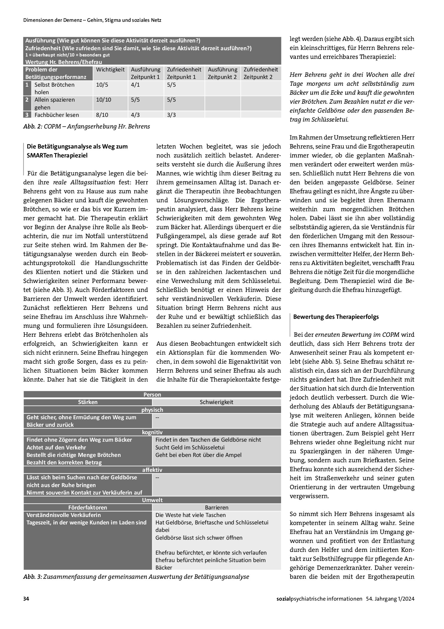 Vorschauseite 3: HED-I – Häusliche Ergotherapie bei Demenz. Ein Interventionsprogramm für Menschen mit leichter bis mittlerer Demenz und ihre Angehörigen