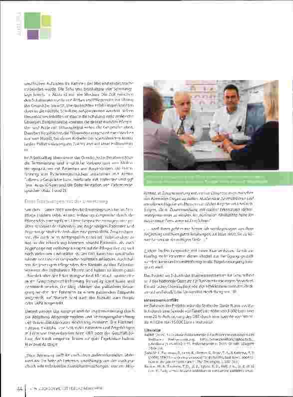 Vorschauseite 5: Kommunikation im Arzt-Pflege-Tandem. Mehr Kontinuität, Unterstützung und Begleitung für Patienten mit begrenzter Prognose - das Projekt Heidelberger Meilenstein-Kommunikation (Hei…