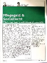 Vorschauseite 1: 30 Jahre Pflegegeld