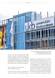 Vorschauseite 2: Universitätsklinikum Bonn wird zum „Innovativen Sicherheitsmedizin-Campus“.